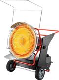 Vevor Radiant Heater Kerosene Diesel 125000 BTU Portable with Temperature Control New