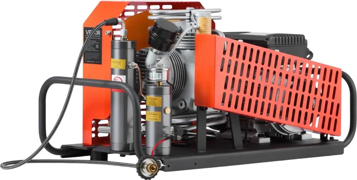 Vevor PCP Air Compressor 4500 PSI 60L/min with Fan Cooling System Auto Stop New