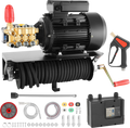 Vevor Electric Pressure Washer Pump Kit 1950 PSI 3.2 GPM with Wall Mount Hose Reel 240V New