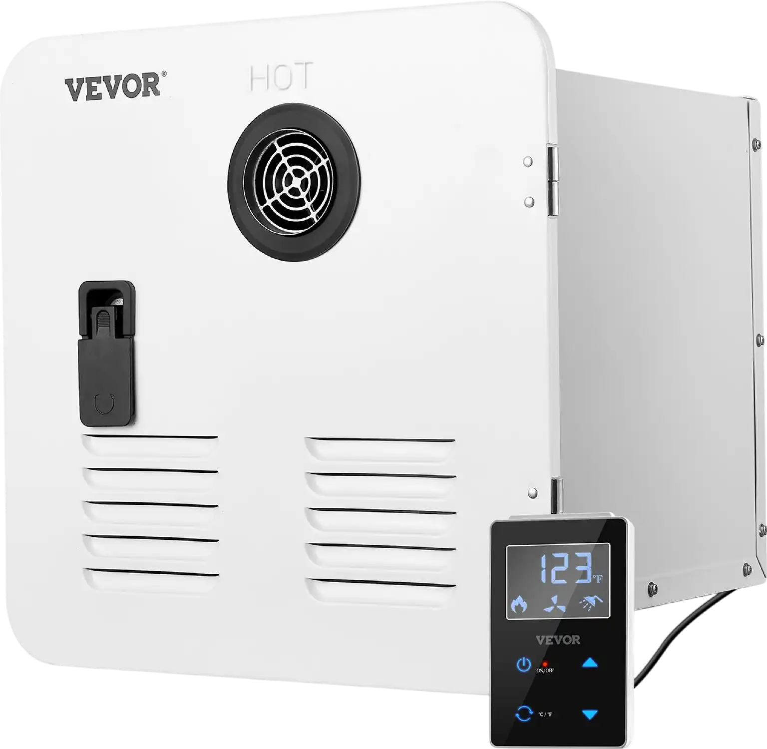 Vevor RV Tankless Water Heater 15" x 15" Propane Gas 42000BTU with Controller New