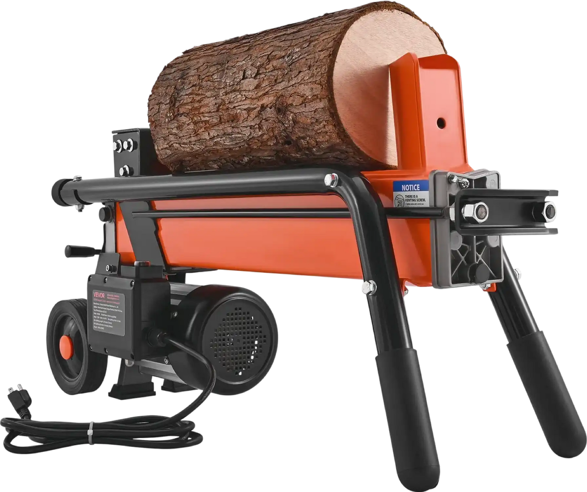 Vevor Electric Log Splitter 6.5 Ton Portable 1500W 15 Amp Motor New