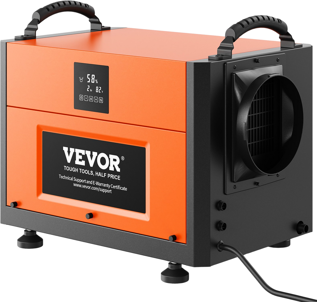 Vevor Commercial Dehumidifier with Drain Hose Large Capacity 190 Pints New