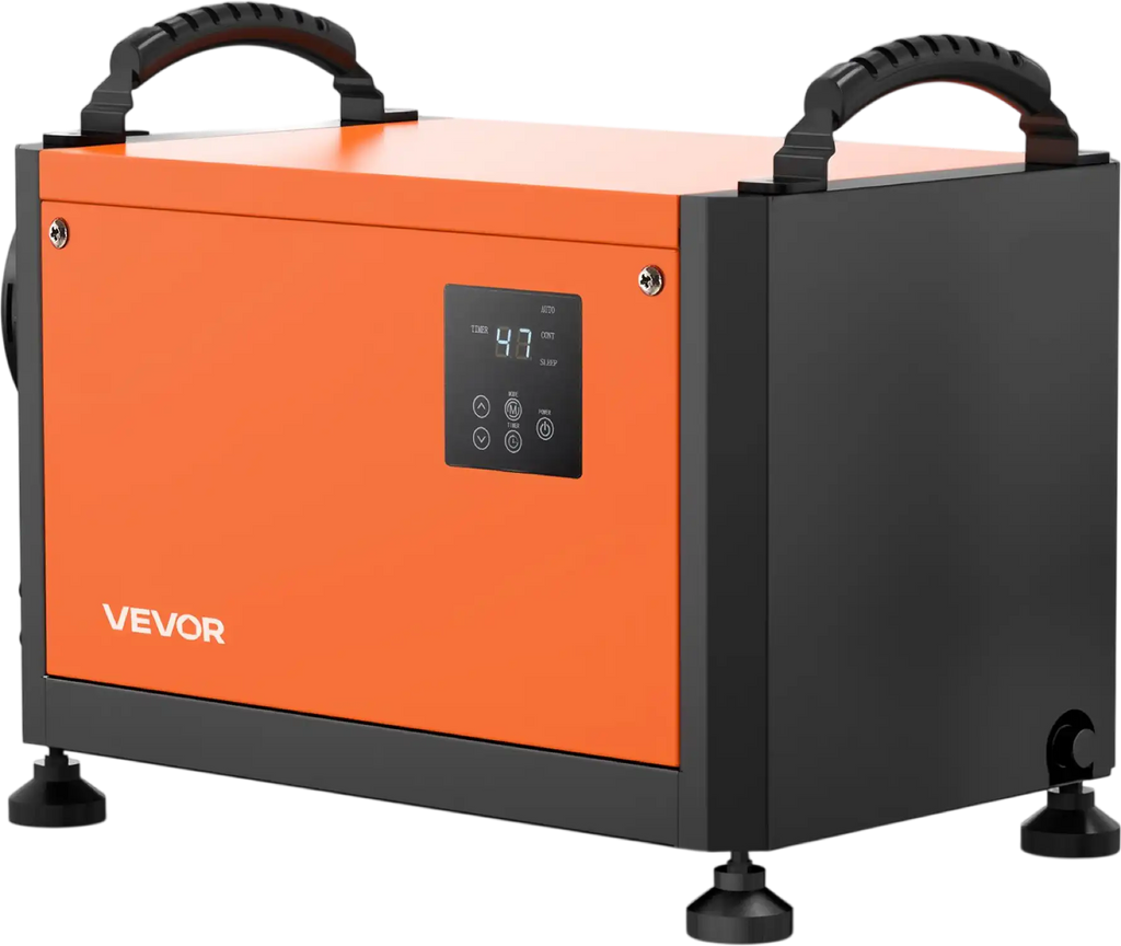 Vevor Commercial Dehumidifier with Drain Hose 70 Pints Auto Defrost/Drainage New