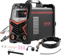 Vevor TIG Welder 3-in-1 Welding Machine Pulse MMA Stick IGBT Inverter LED Panel New