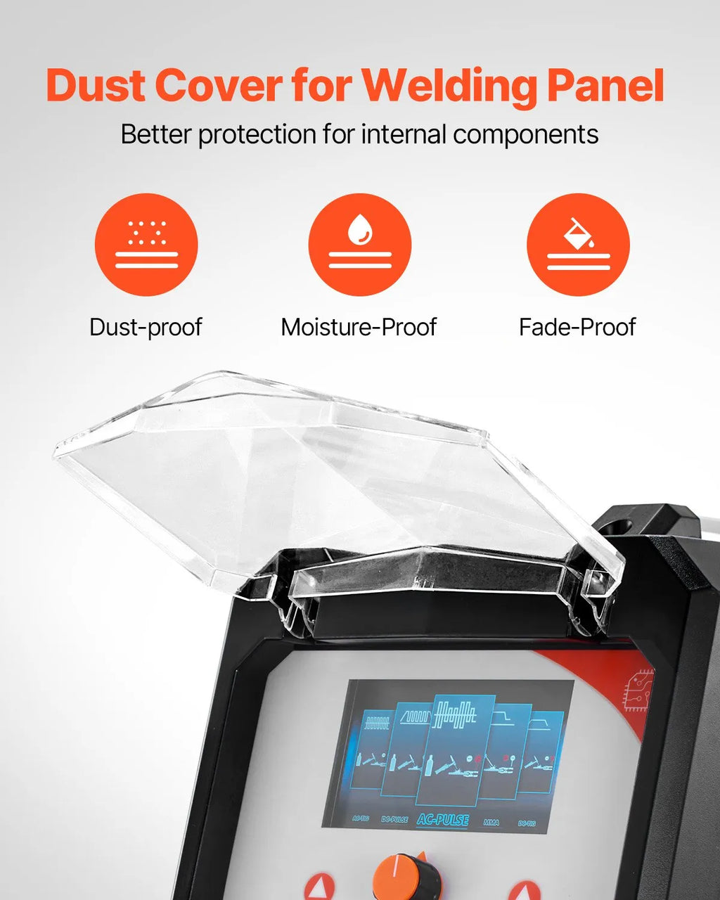 Vevor TIG Welder 6-in-1 AC/DC Welding Machine Pulse Spot MMA Stick IGBT Inverter New