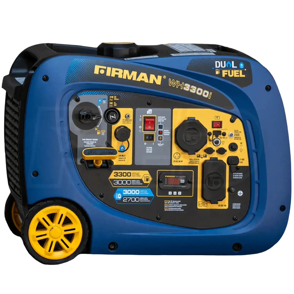 Firman WH03041 3000W/3300W 30 Amp Recoil Start Parallel Ready Dual Fuel Inverter Generator New
