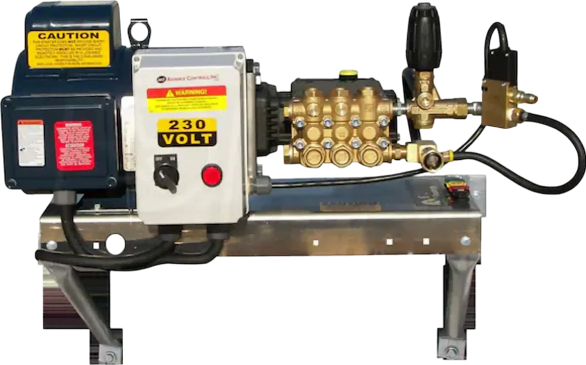 Pressure Pro Wall Mount Pressure Washer 230V 1500 PSI 3 GPM with Auto Stop-Start New