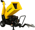MechMaxx PGS1500 Wood Chipper 5" Electric Start DUCAR 420cc 15 HP Gasoline Engine Powered Drum with Towbar New